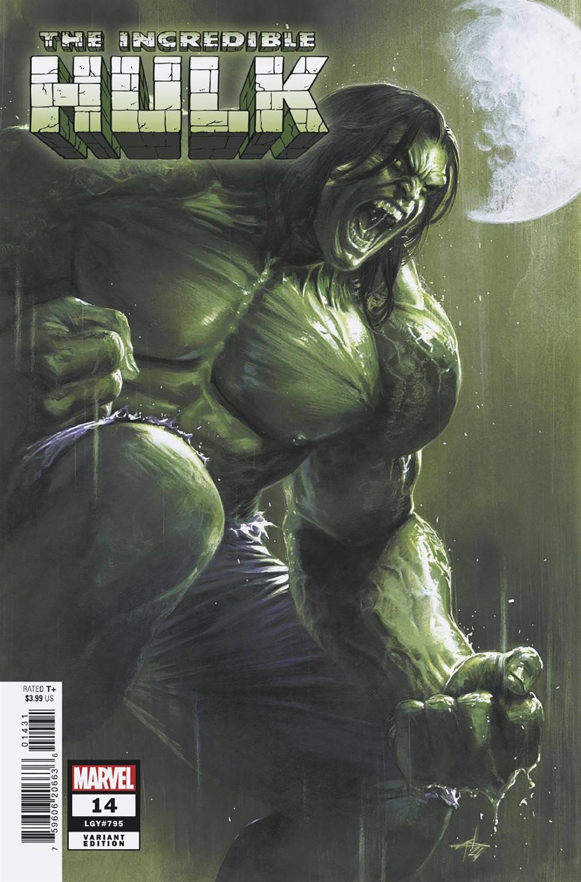 Incredible Hulk #14 Gabriele Dell`otto Var Gabriele Dell`otto Var Marvel Prh Comic Book 2024