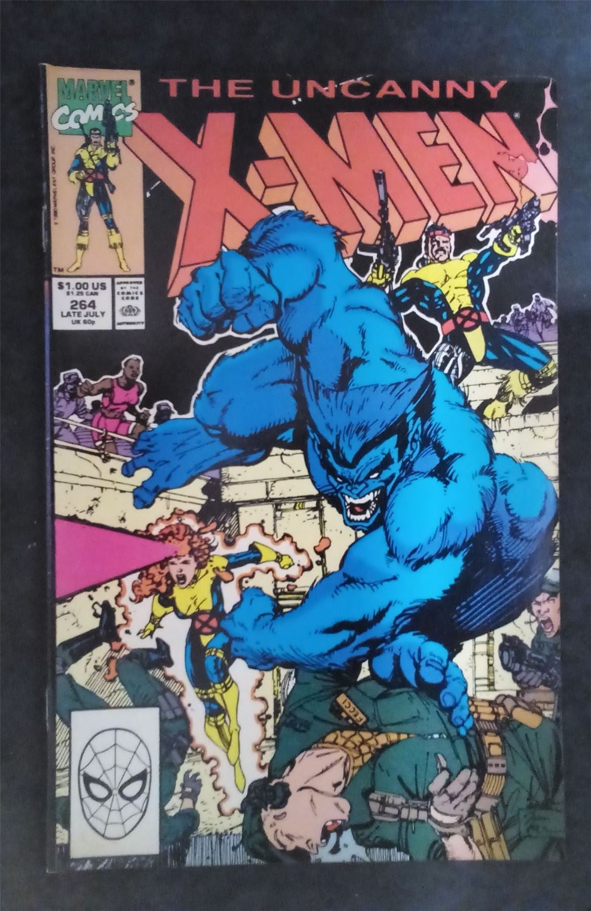 The Uncanny X-Men #264 1990 Marvel Comics Comic Book