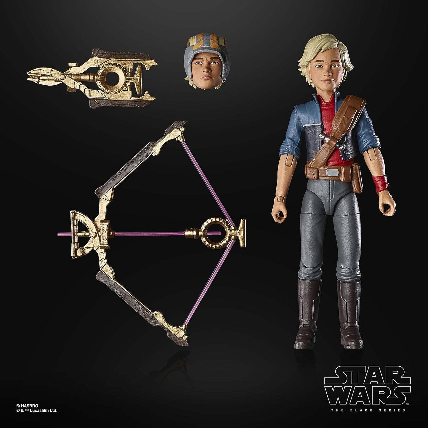 Star Wars Bad Batch Black Ser 6in Omega Mercenary Gear Action Figure