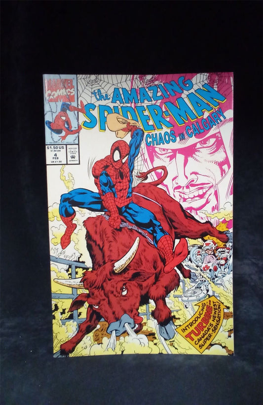 The Amazing Spider-Man: Chaos in Calgary #4 1992 Marvel Comics Comic Book