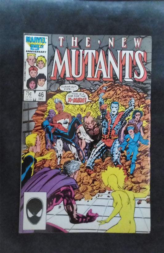 The New Mutants #46 1986 marvel Comic Book