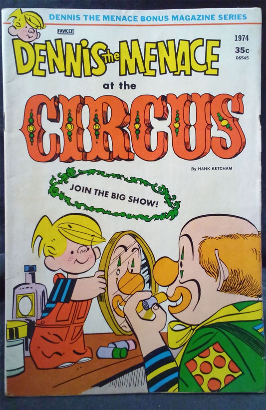 Dennis the Menace Bonus Magazine Series #129 fawcett-publications Comic Book