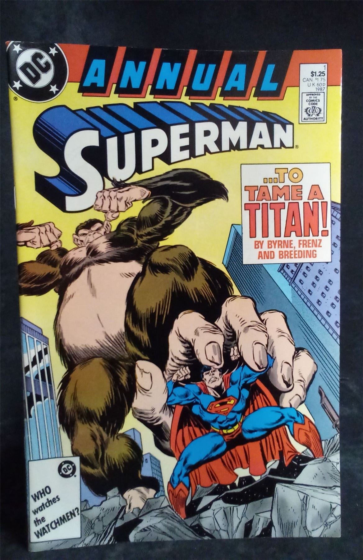 Superman Annual #1 1987 DC Comics Comic Book