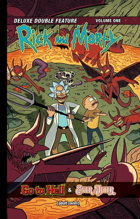 Rick And Morty Deluxe Double Feature Vol 1 Hc (mr) DC Comics Comic Book