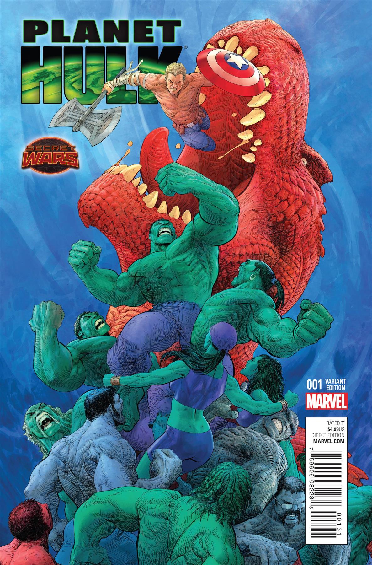 Planet Hulk #1 Singh Var (Singh Var) Marvel Comics Comic Book