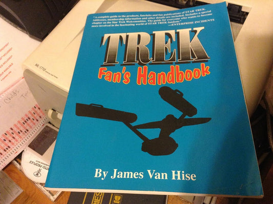 Trek Fan's Handbook Van Hise, James