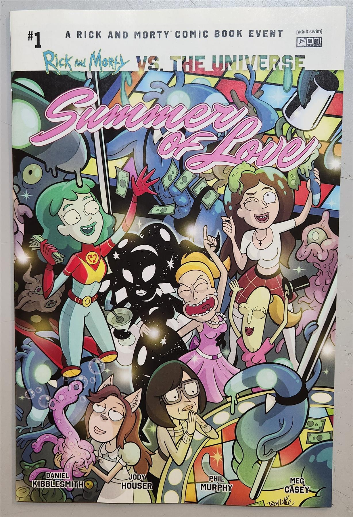 RICK AND MORTY VS THE UNIVERSE SUMMER OF LOVE #1 (ONE SHOT) CVR B PHIL MURPHY VAR  Oni Press Comic Book 2025