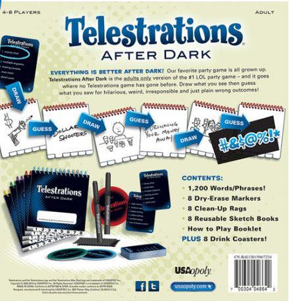 Telestrations: After Dark By USAopoly, INC Board Game