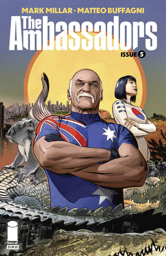 Ambassadors #5 (of 6) Cvr A Buffagni (mr) Image Comics Comic Book