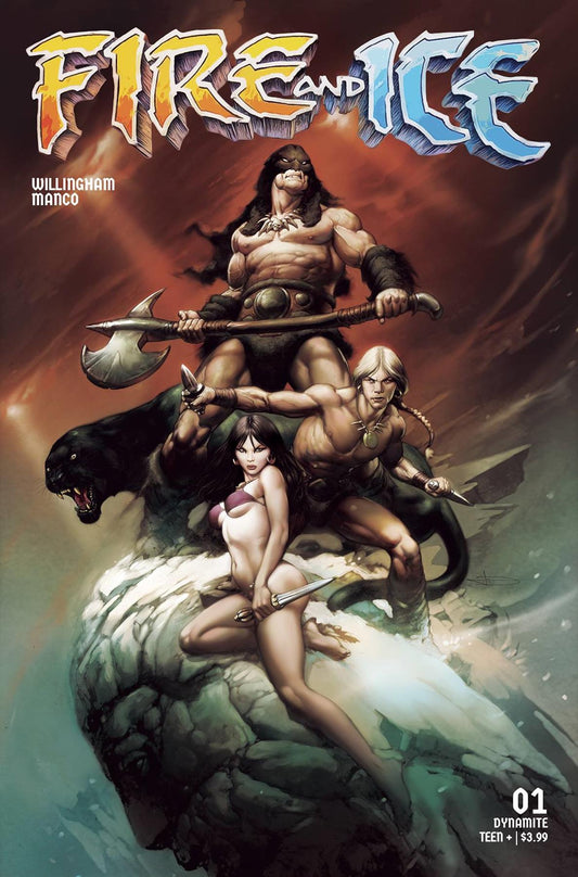 Fire And Ice #1 Cvr B Manco Dynamite Comic Book
