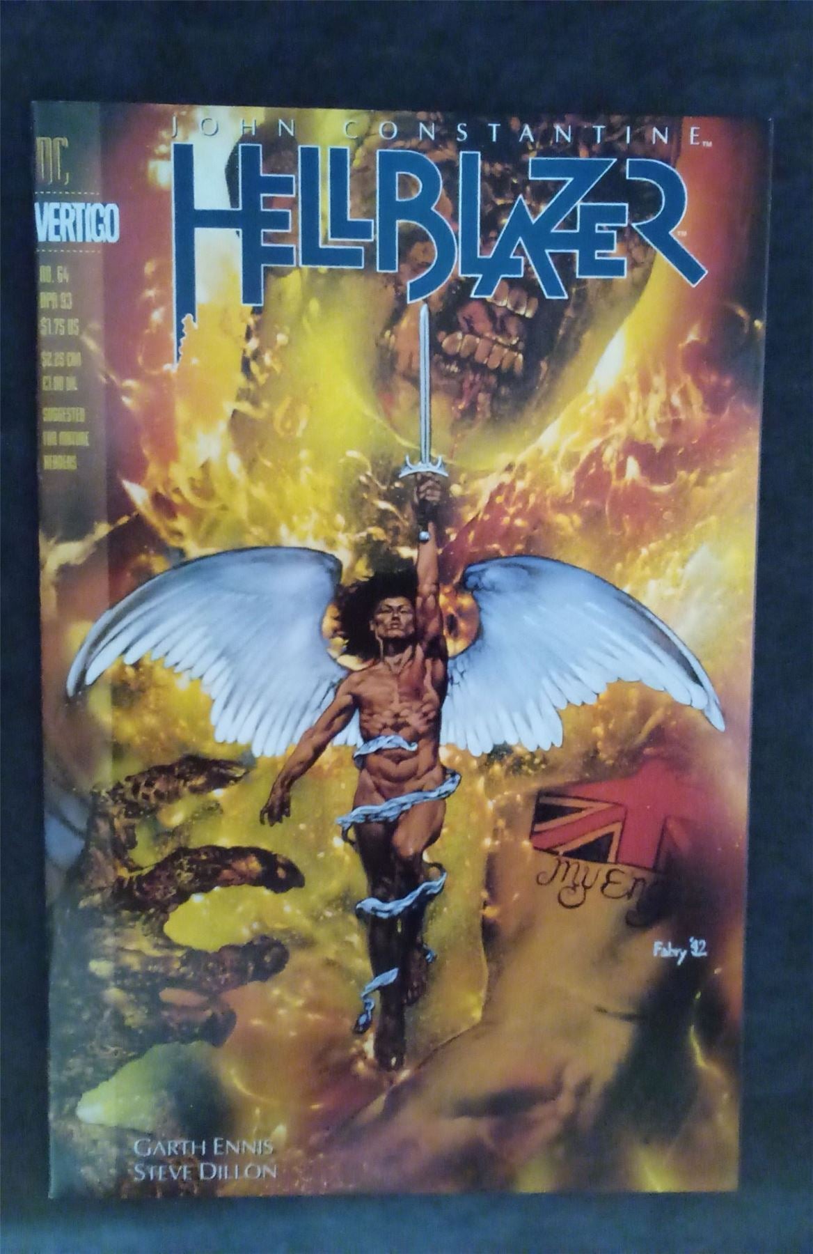 Hellblazer #64 1993 Vertigo Comics Comic Book