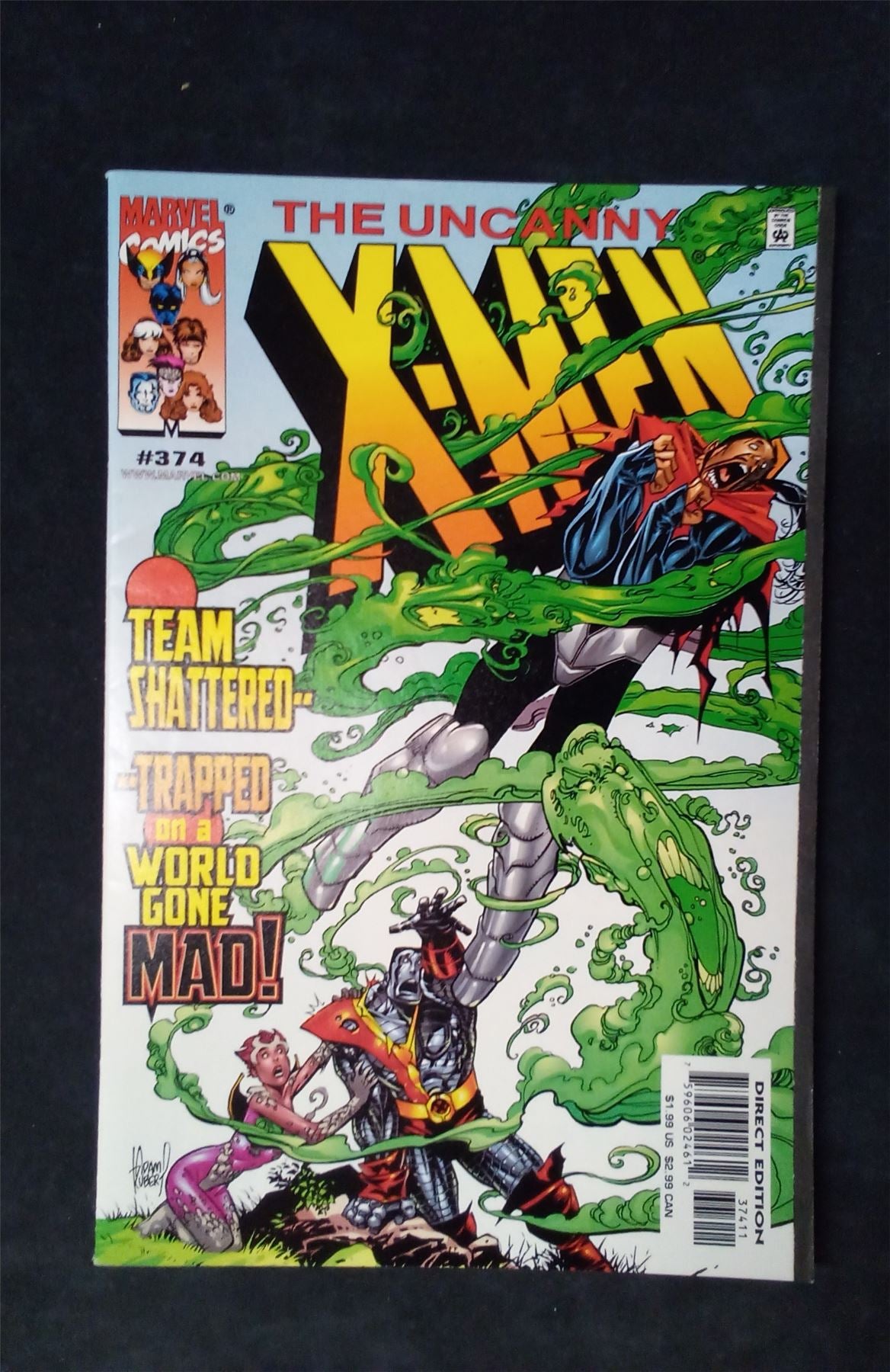 Uncanny X-Men #374 2000 Marvel Comics Comic Book