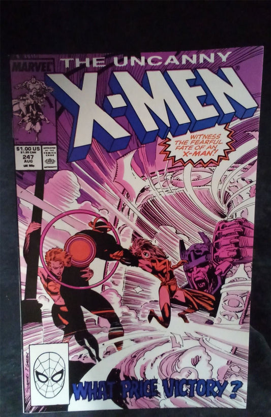 The Uncanny X-Men #247 1989 Marvel Comics Comic Book
