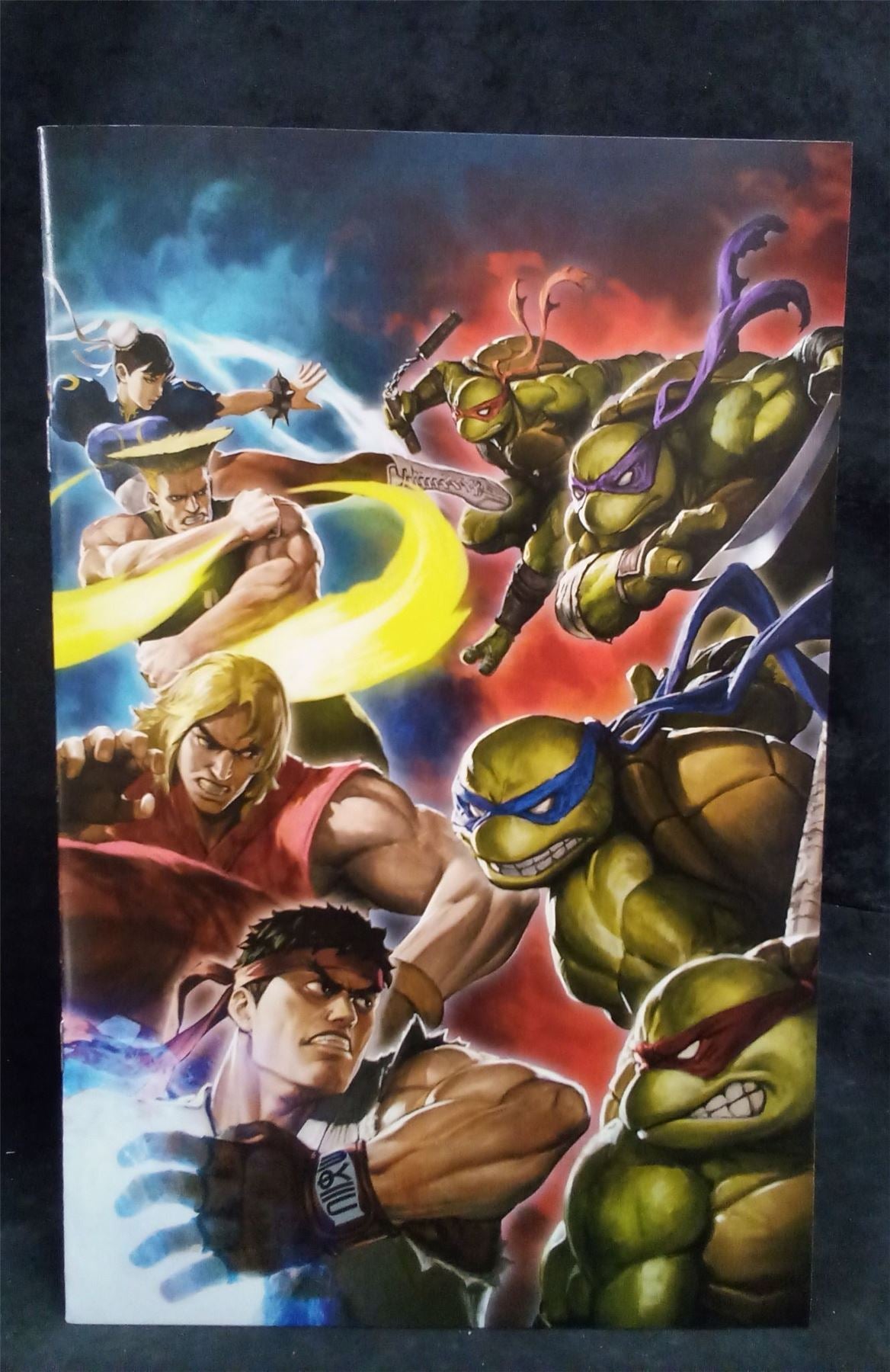 Teenage Mutant Ninja Turtles vs. Street Fighter #5 Cover C 2023 IDW Comic Book