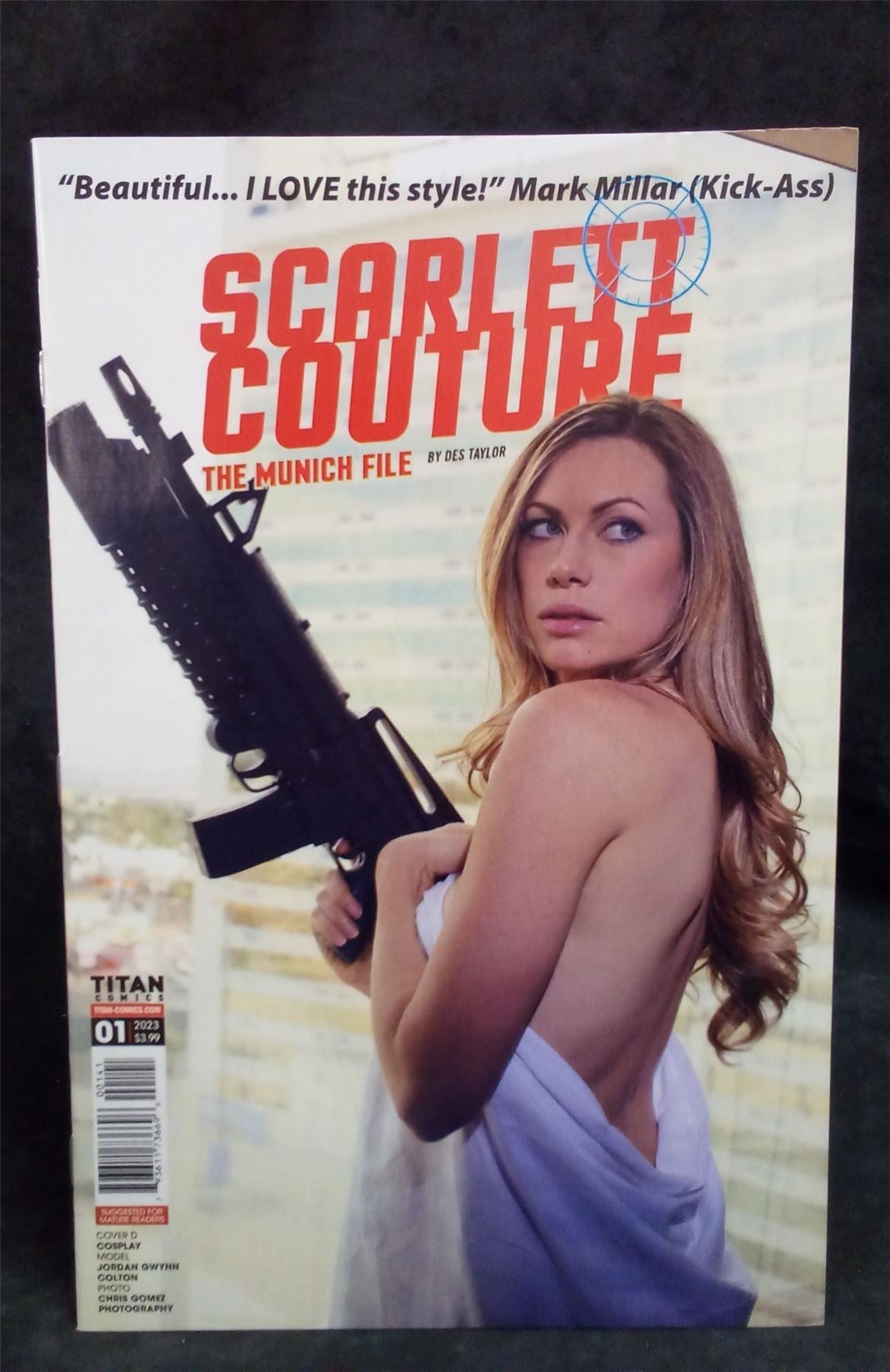 Scarlett Couture: The Munich File #1 Cover D 2023 titan comics Comic Book