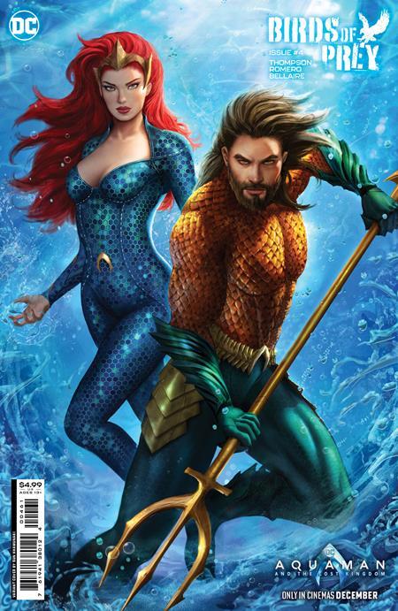 Birds Of Prey #4 Cvr D Sun Khamunaki Aquaman And The Lost Kingdom Card Stock Var DC Comics Comic Book