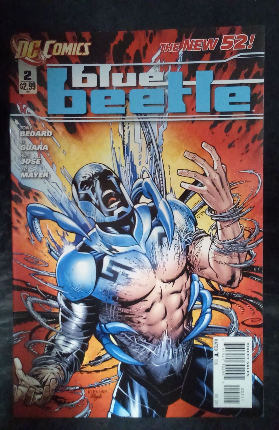 Blue Beetle #2 2011 DC Comics Comic Book