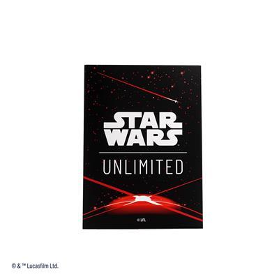 Star Wars Unlimited Art Sleeves Double Sleeve Pack - Space Red
