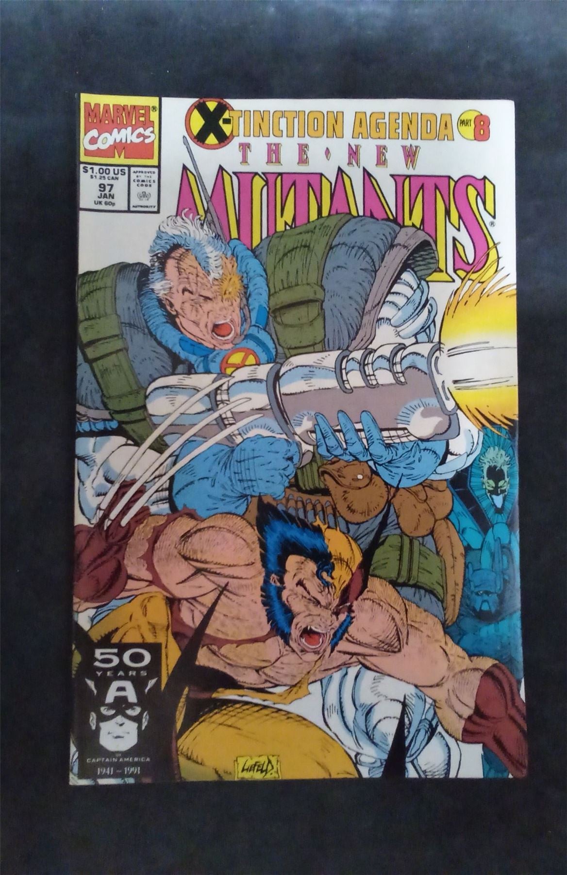 The New Mutants #97 1991 marvel Comic Book