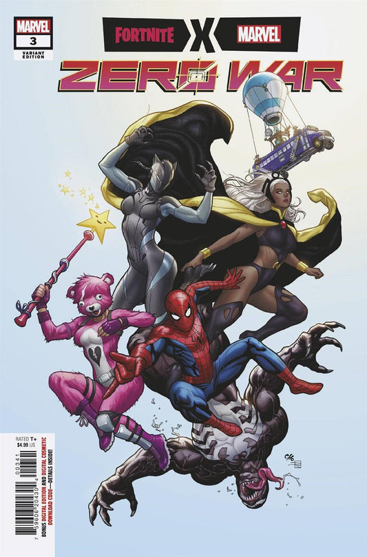 Fortnite X Marvel Zero War #3 (25 Copy Incv Cho Var) Marvel Prh Comic Book 2022