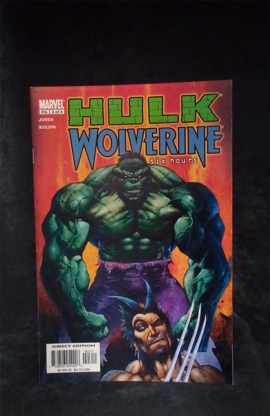 Hulk/Wolverine: 6 Hours #3 2003 Marvel Comics Comic Book