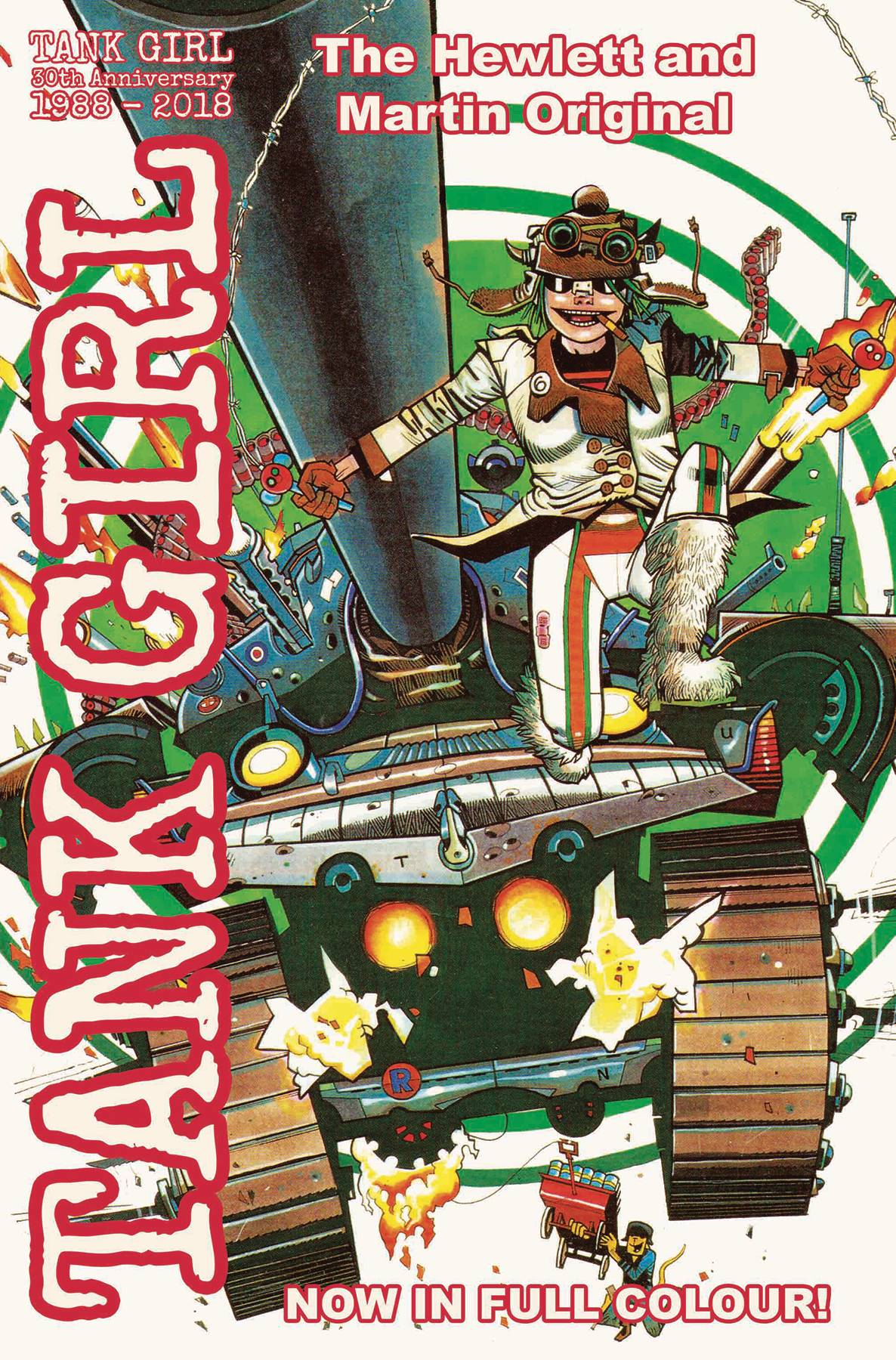 Tank Girl Full Color Classics 1994-1995  Cvr A Hewlett (1994-1995  Cvr A Hewlett) Titan Comics Comic Book 2020