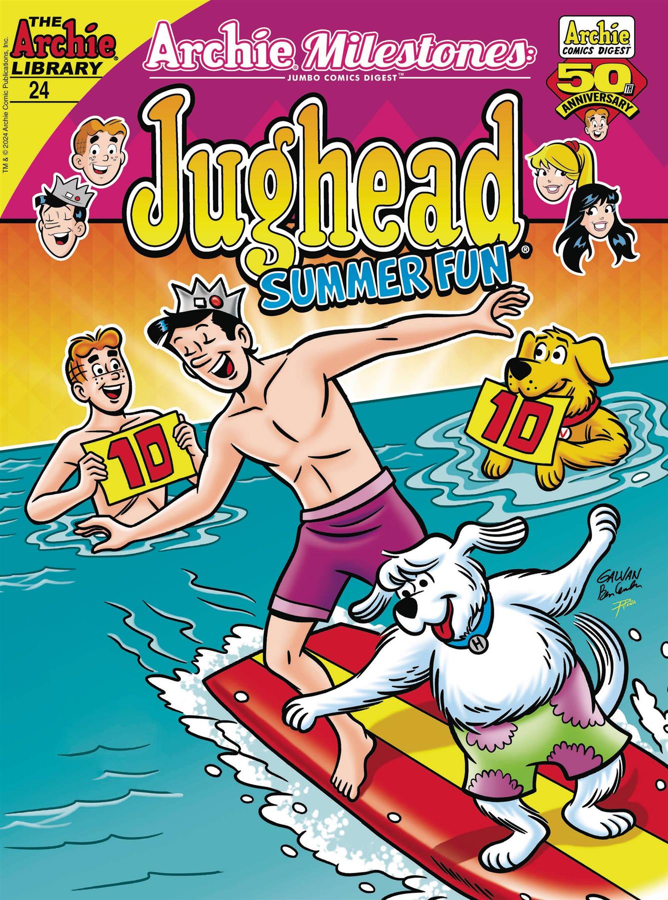 Archie Milestones Jumbo Digest #24 Jughead Summer Splash Archie Comic Publications Comic Book