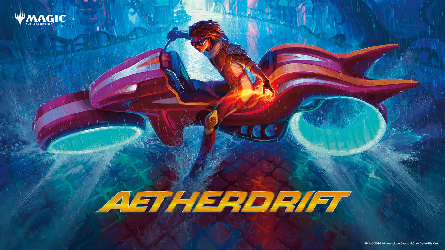 MTG TCG Aetherdrift Finish Line Bundle By Wizards of the Coast