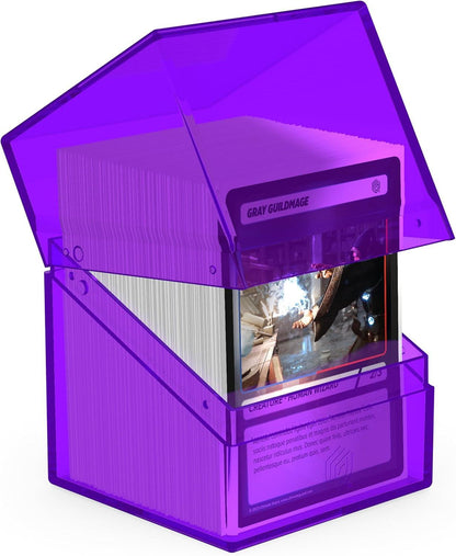 Ultimate Guard Deck Case - Boulder 100+ Clear - Amethyst