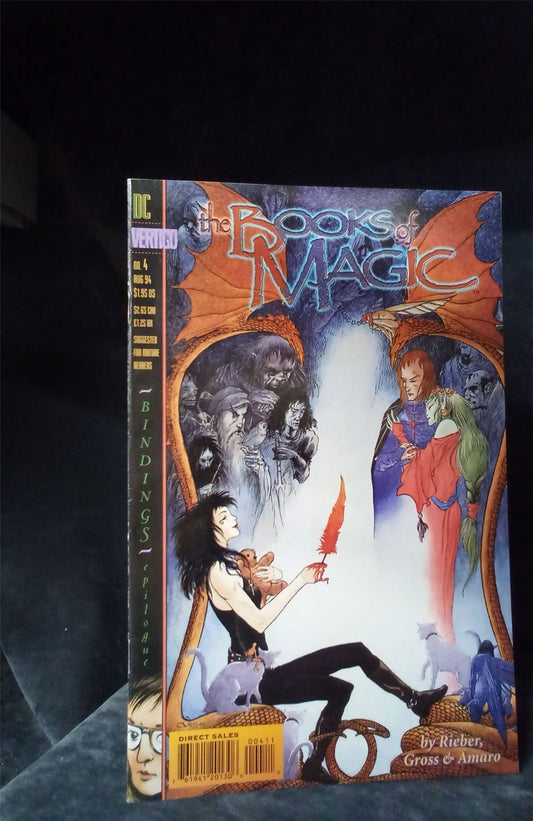 The Books of Magic #4 1994 vertigo Comic Book