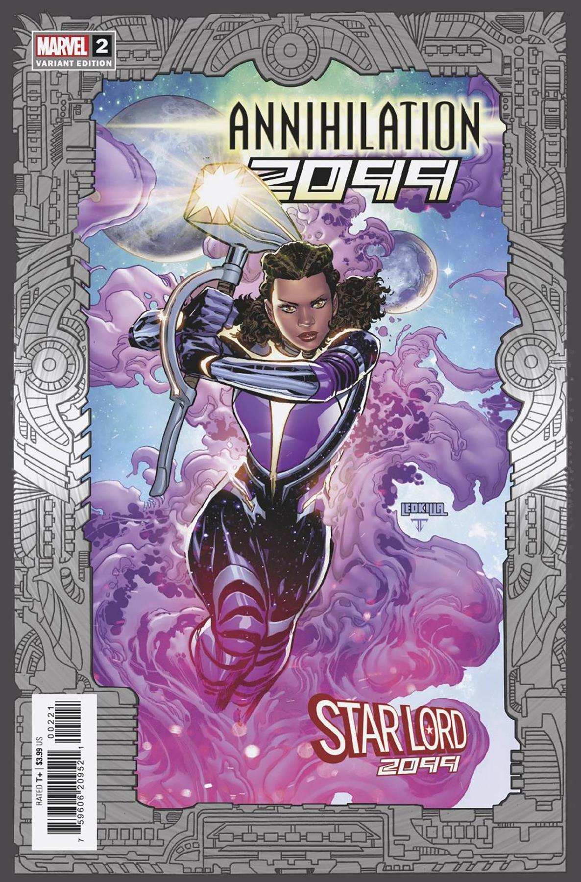 Annihilation 2099 #2 Ken Lashley 2099 Frame Var Marvel Comic Book 2024