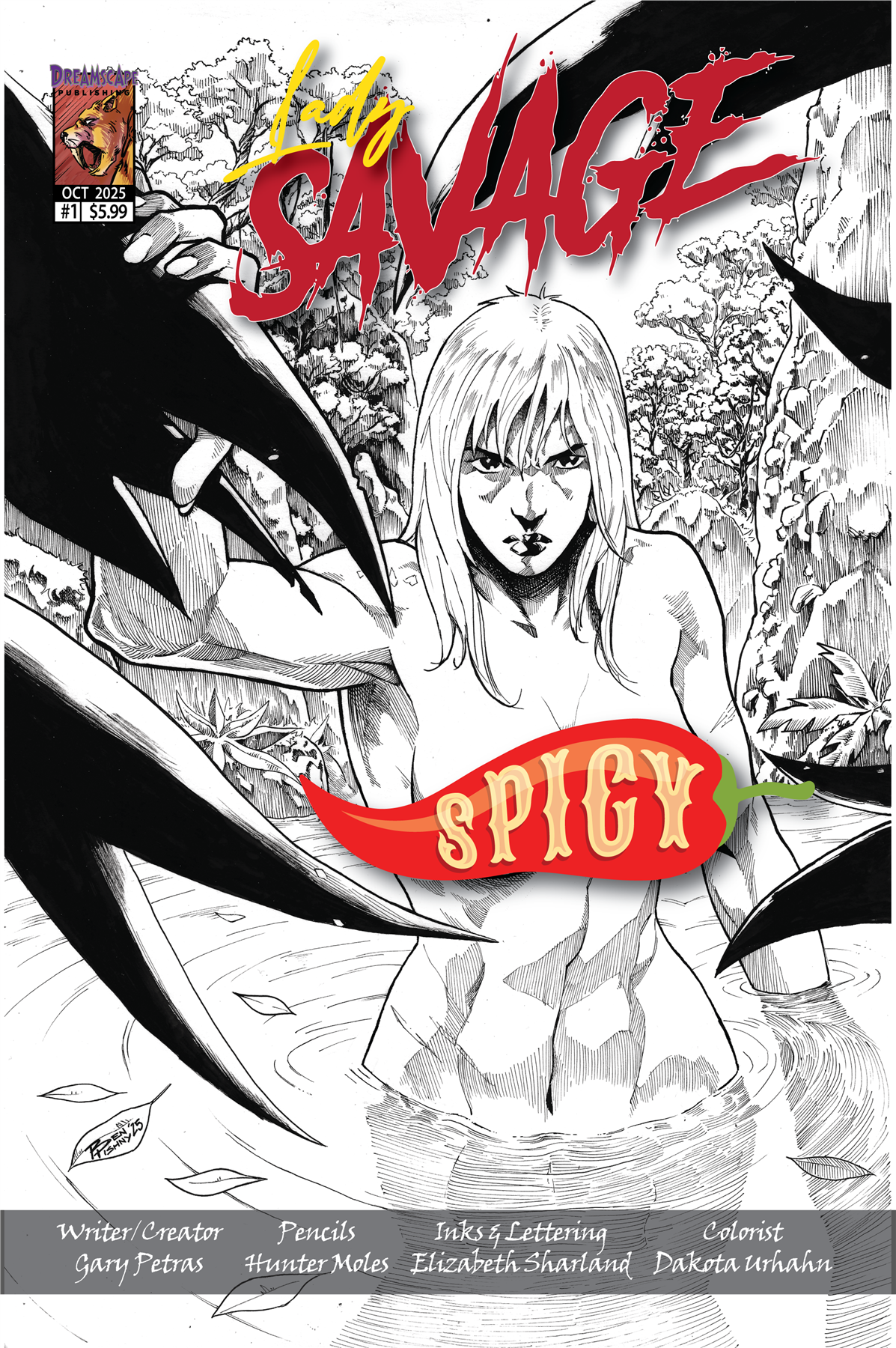 Lady Savage #1 Cover M Dreamscape Publishing Comic Book