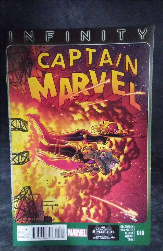 Captain Marvel Comics #16 2013 Marvel Comics Comic Book