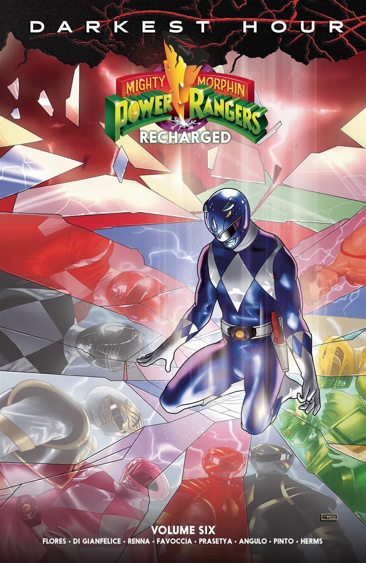 Mighty Morphin Power Rangers Recharged Tp Vol 06 Boom Studios Softcover
