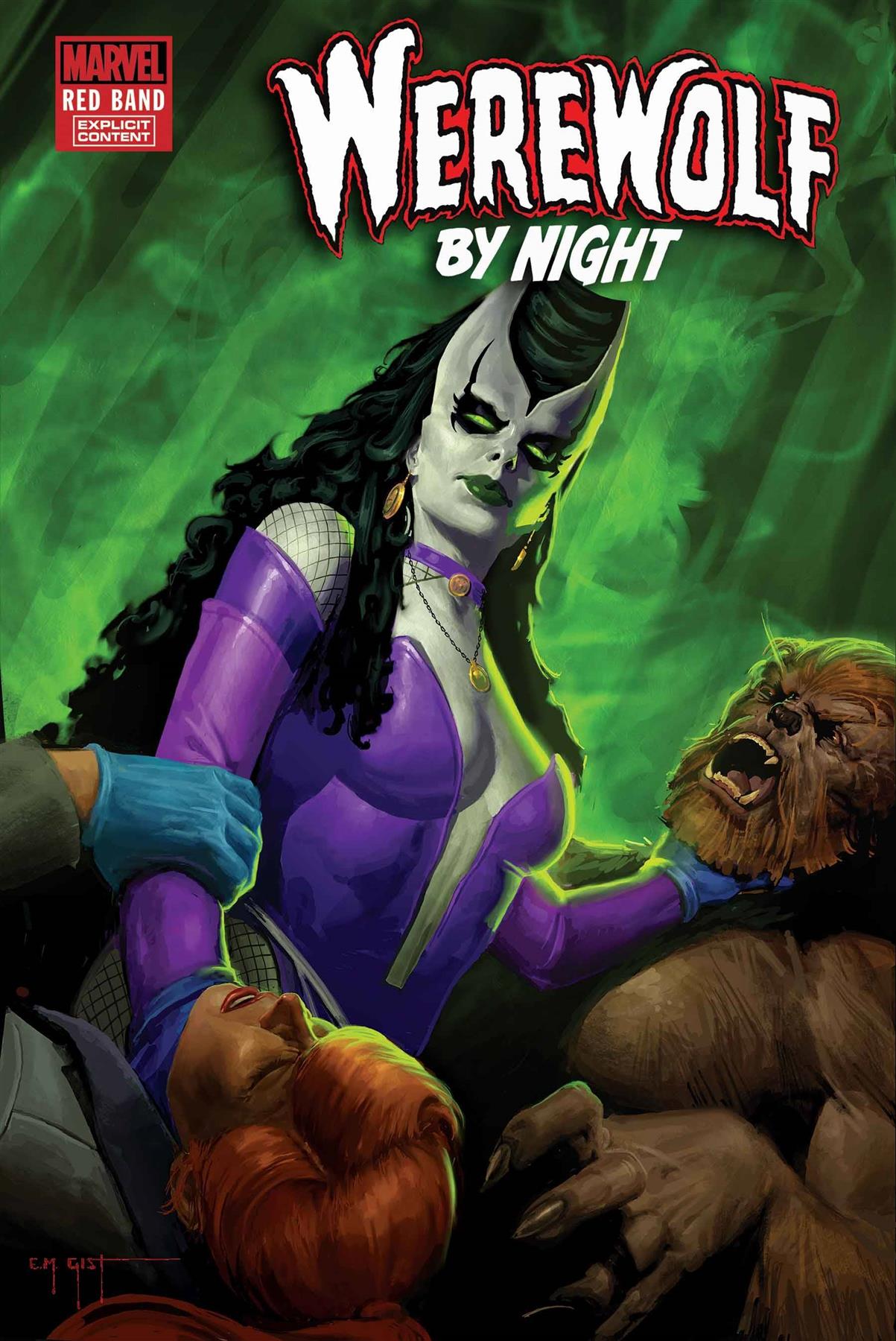 Werewolf By Night Red Band #7 (polybag) Marvel Prh Comic Book 2025
