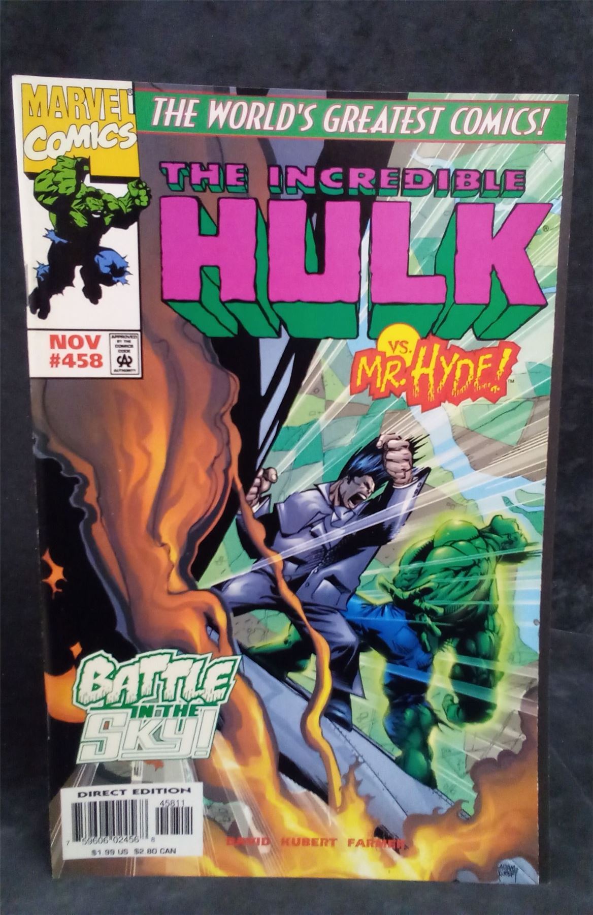 The Incredible Hulk #458 1997 Marvel Comics Comic Book