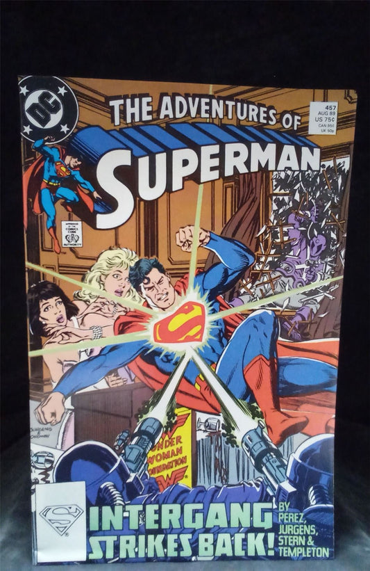Adventures of Superman #457 1989 DC Comics Comic Book