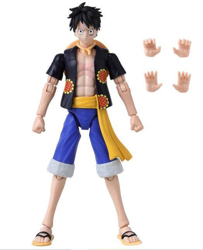One Piece Anime Heroes Action Figure Monkey D. Luffy Dressrosa Version by Bandai Namco