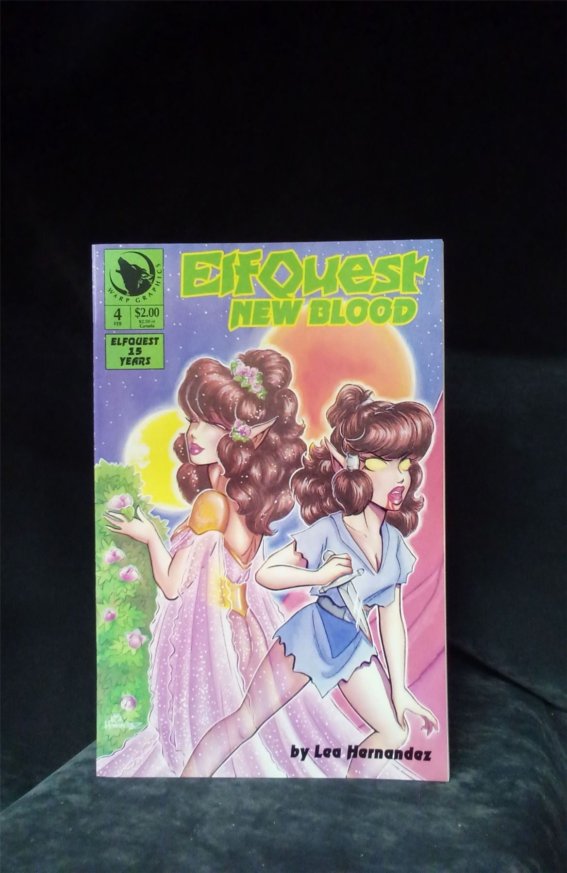 ElfQuest: New Blood #4 1993 warp-graphics Comic Book