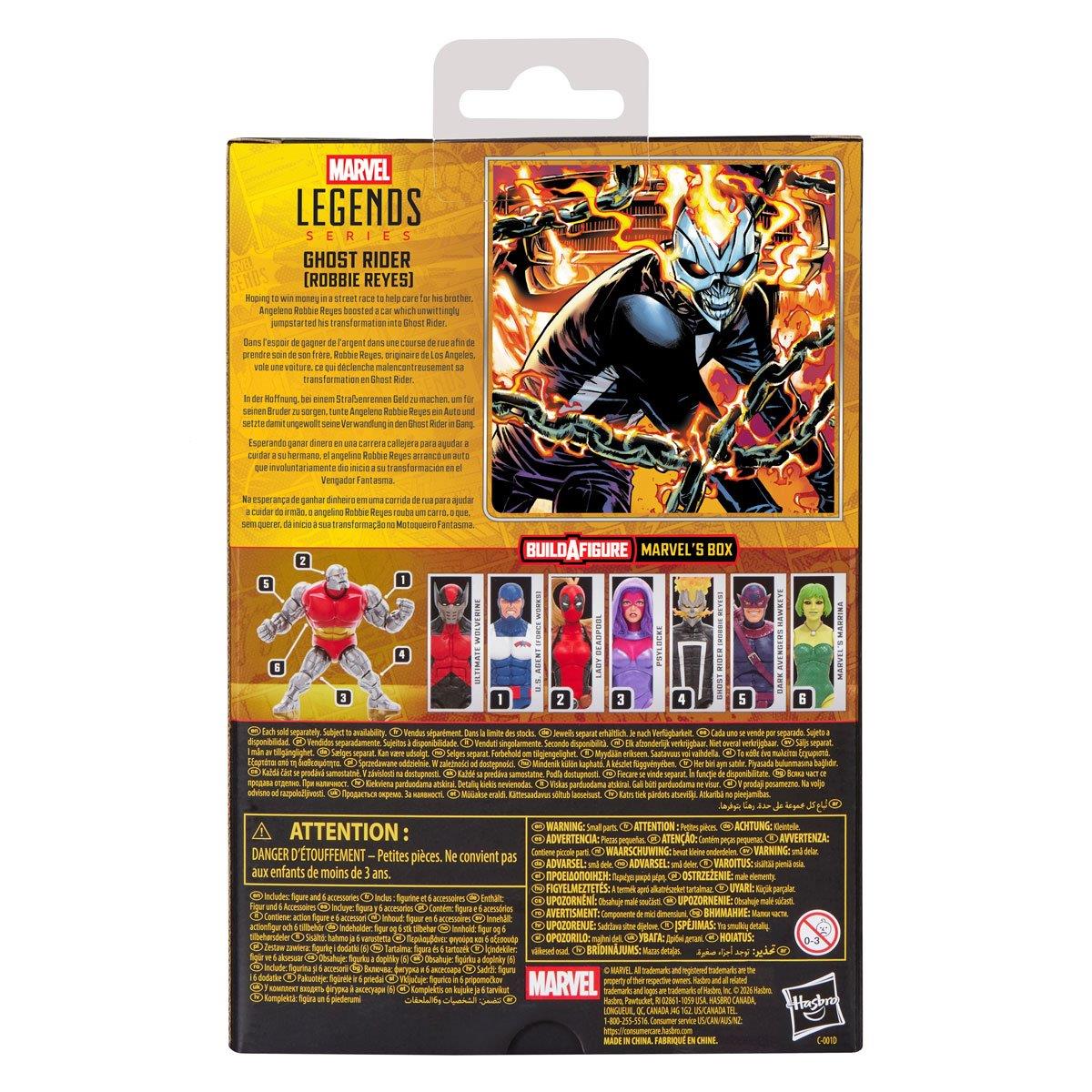 Marvel Legends Series Ghost Rider (Robbie Reyes) 6-Inch Action Figure by Hasbro