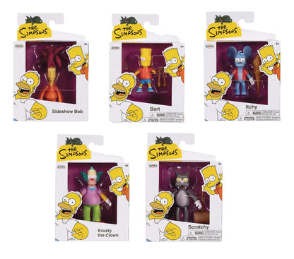 Simpsons 2-1/2in Scale Bart Action Figure Wv2