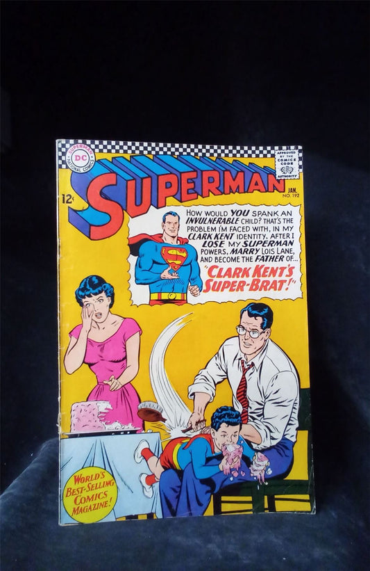 Superman #192 1967 DC Comics Comic Book