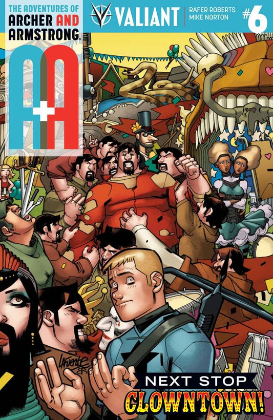 A&a #6 Cvr A Lafuente (Cvr A Lafuente (new Arc)) Valiant Entertainment Llc Comic Book