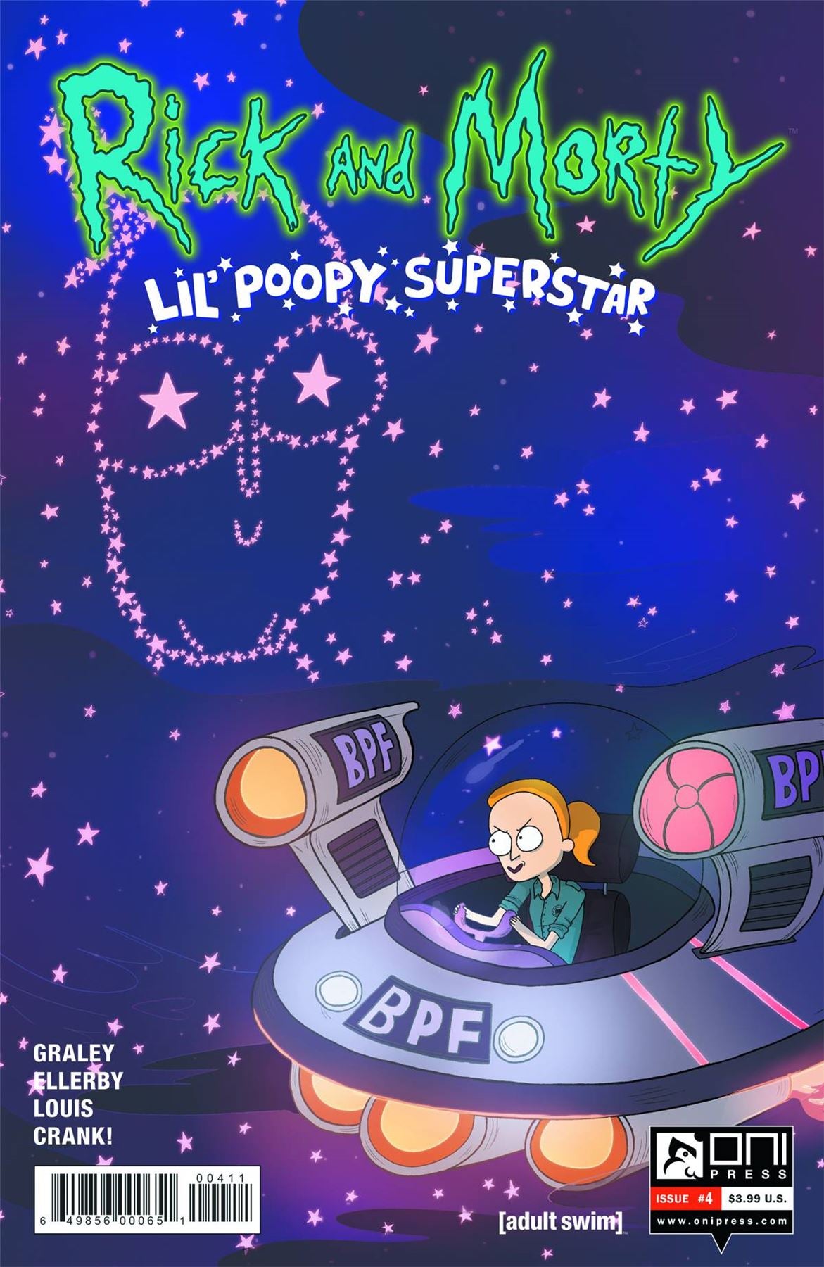 Rick & Morty Lil Poopy Superstar #4 () Oni Press Inc. Comic Book