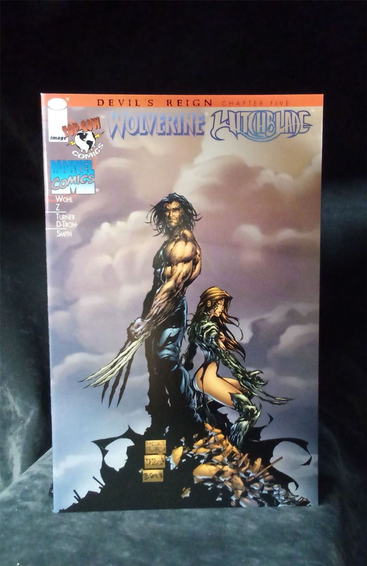 Wolverine / Witchblade Devil's Reign Chapter #5 1997 image-comics Comic Book