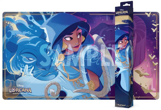 Playmat Disney Lorcana Whispers in the Well Jasmine Steady Strategist By Ravensburger