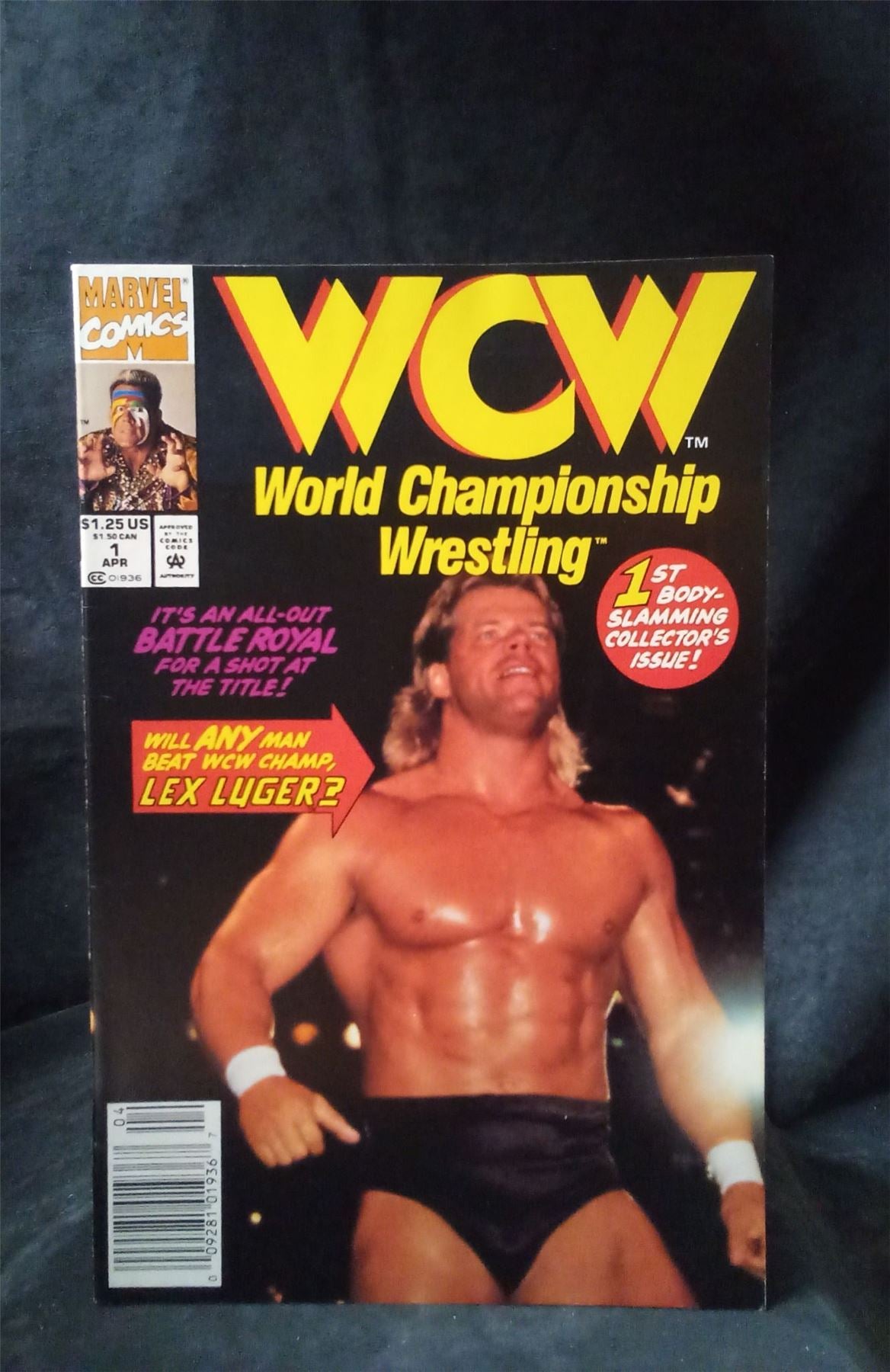 WCW: World Championship Wrestling #1 1992 Marvel Comics Comic Book