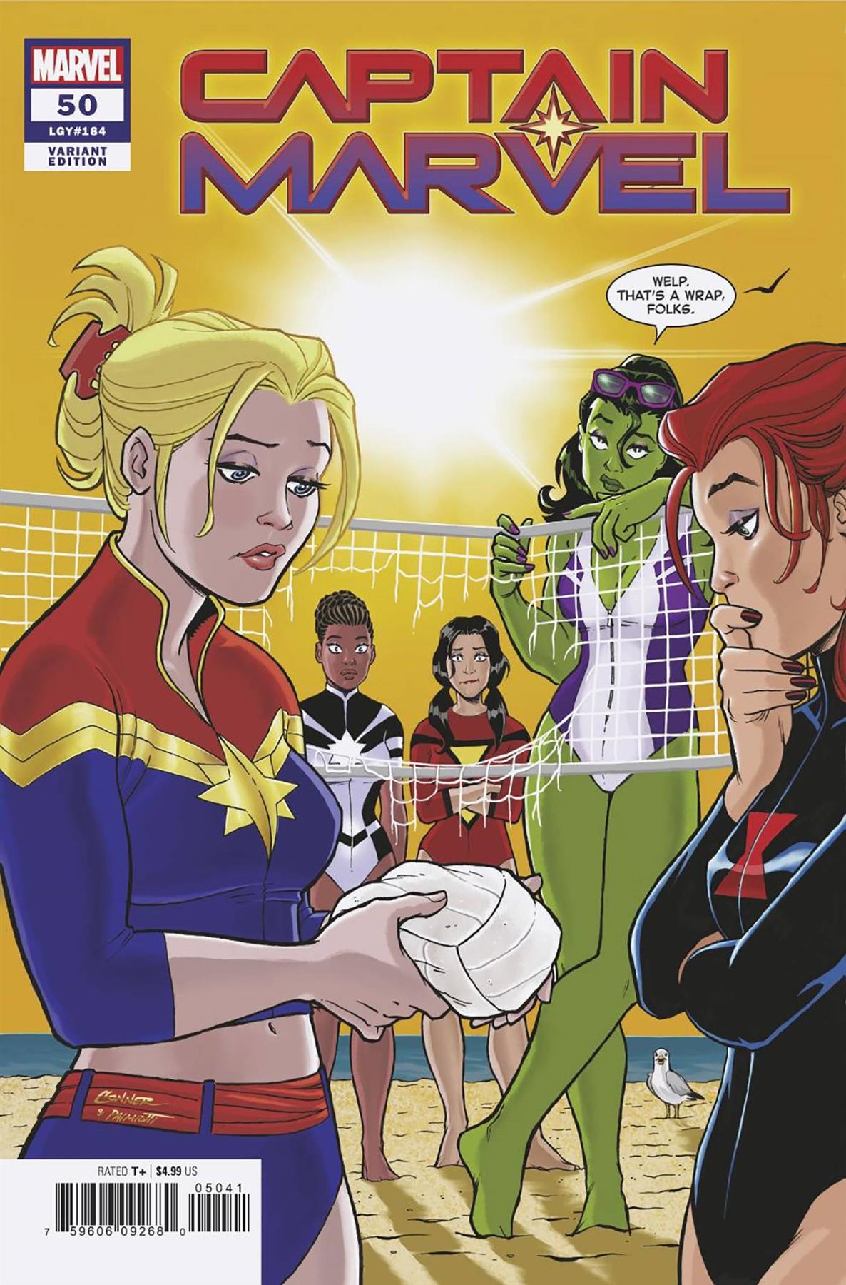 Captain Marvel #50 Amanda Conner Var (Amanda Conner Var) Marvel Prh Comic Book 2023