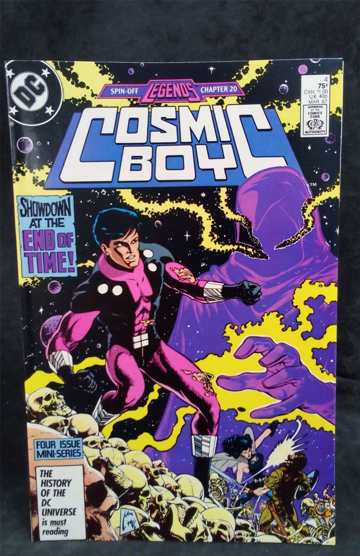 Cosmic Boy #4 1987 DC Comics Comic Book