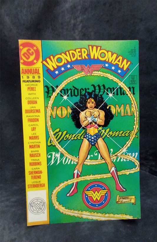 Wonder Woman Annual #2 1989 DC Comics Comic Book